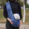 Picture of Comfortable Dog Bag Pet Crossbody Shoulder Bag Outdoor Travel Portable Cat Puppy Sling Carrier Bag Pet Carrying Supplies