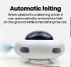 Picture of Electric Electronic UFO Smart Automatic Rolling Sweeping Robot UFO Hair Random Teasing Keep Moving ABS Cat Interactive Toys