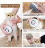 Picture of New Steamy Cat Brush 3 in 1 Electric Anti-splashing Cat Brush With Steam Spray for Massage Pet Grooming Comb Hair Removal
