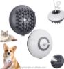 Picture of Promotional Eco-Friendly ABS Pet Hair Removal Comb Steam Silicone Brush Spray for Cats and Dogs